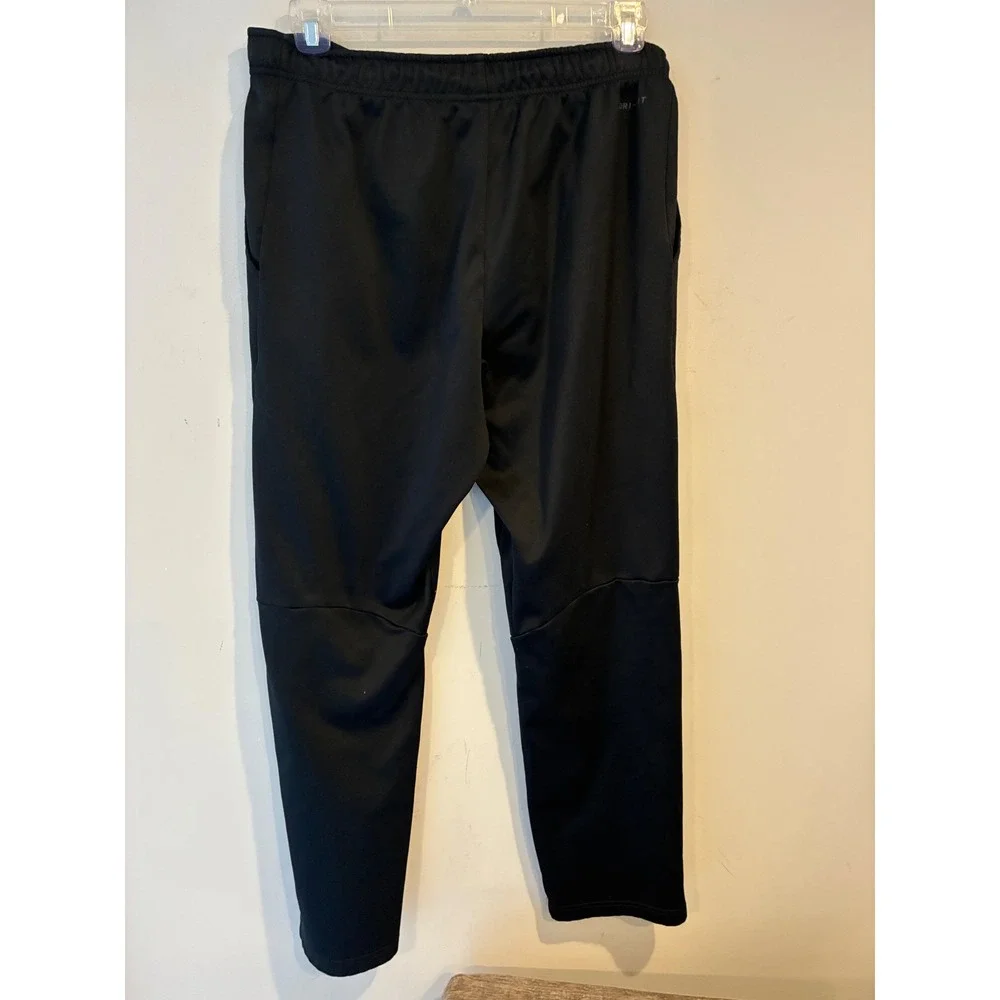 Nike Dri-FIT Mens Training Pants Black Athletic Joggers Size Large